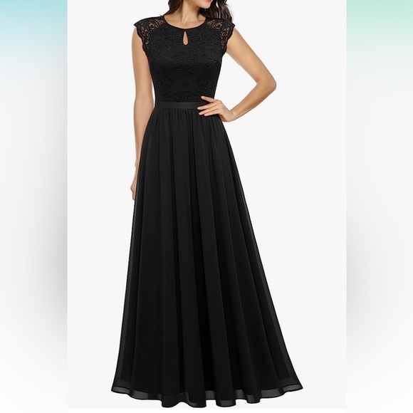 •NWT• Dressystar Lace Maxi Dress - Picture 1 of 15